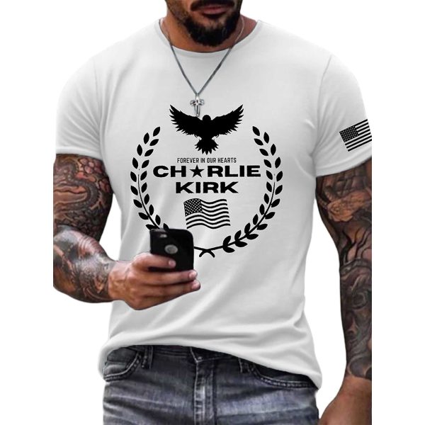 Forever In Our Hearts Charlie Kirk Shirt 5