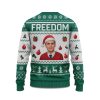 Freedom Charlie Kirk Christmas Ugly Sweater 3