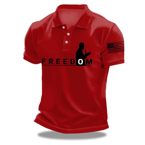 Freedom Charlie Kirk Polo Shirt 2
