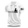 Freedom Charlie Kirk Polo Shirt 4
