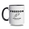 Freedom Charlie Kirk Signature Mug