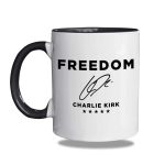 Freedom Charlie Kirk Signature Mug