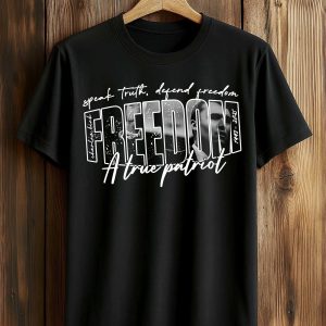 Speak Truth Defend Freedom A True Patriot Charlie Kirk Shirt 1