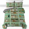 Golden Halloween All Season Bedding Set