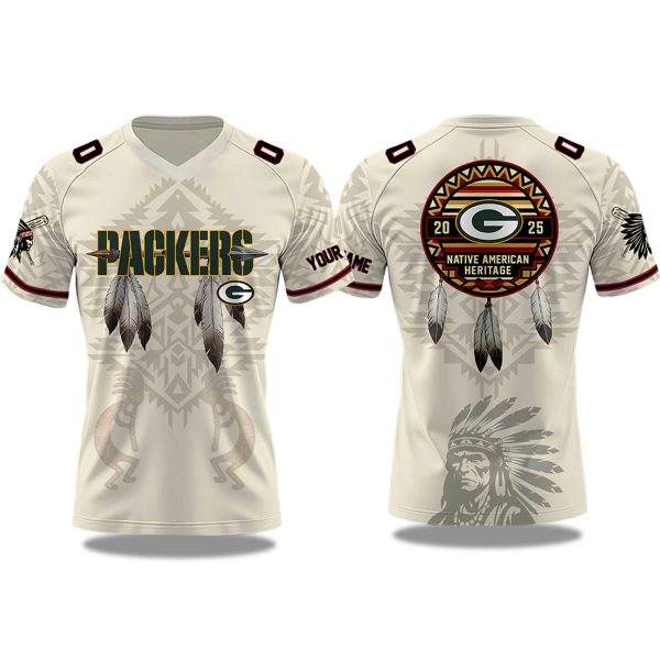 Green Bay Packers Native American Heritage Month 2025 Jersey 1
