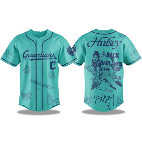 Guardians Halsey Back to Badlands Tour 2025 Jersey 1