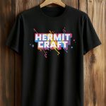 Hermitcraft Merch Paint Splatter Shirt