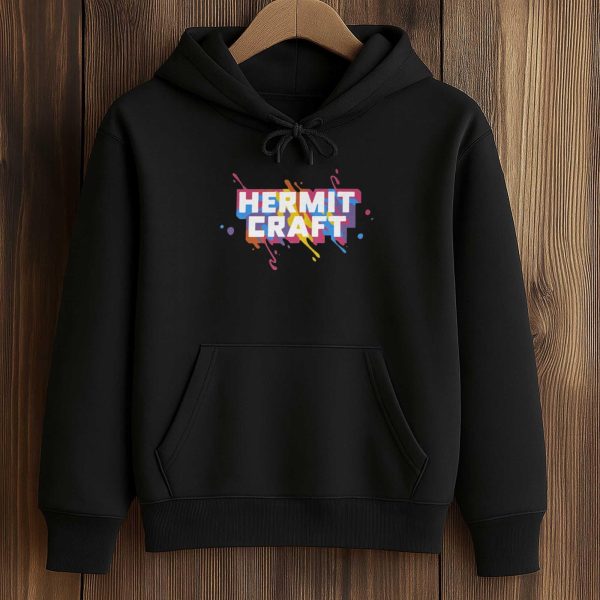Hermitcraft Merch Paint Splatter Shirt