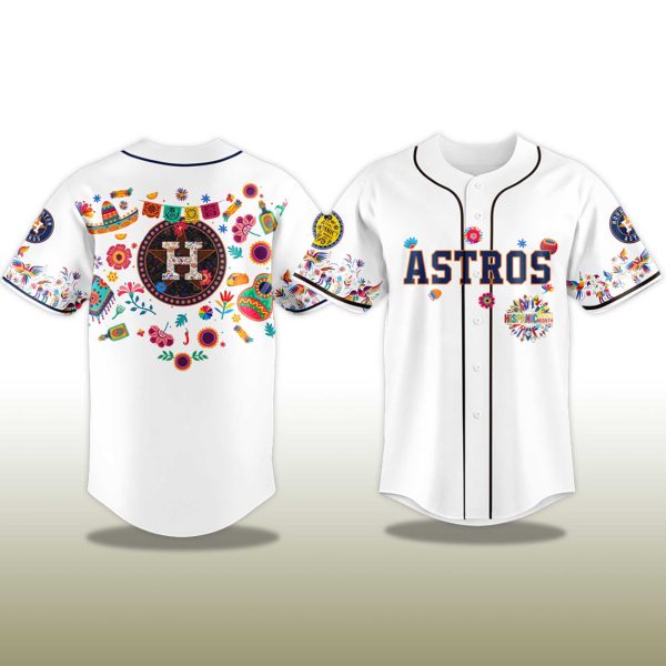 Hispanic Heritage Month Astros 2025 Jersey 1