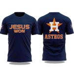 Houston Astros Jesus Won T-Shirt 2025
