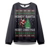 Howdy Santa Merry Christmas Ugly Sweater 1