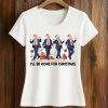 I Will Be Home For Christmas Dancing Trump Shirt 1