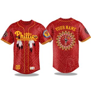 Phillies Native American Heritage Night 2025 jersey 1