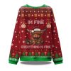 Im Fine Everything Is Fine Ugly Christmas Sweater 2