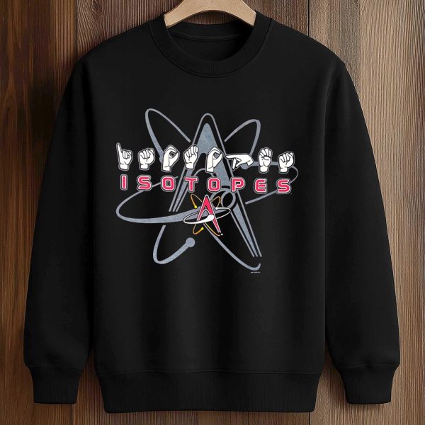 Isotopes Deaf Inclusive ALS 2025 Shirt