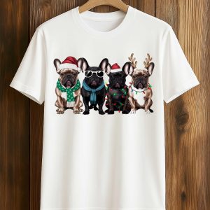 French Bulldog Christmas Shirt 2025 1