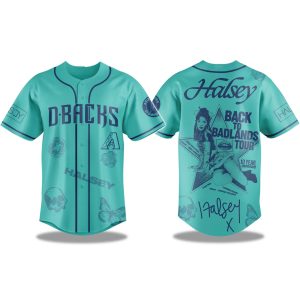Diamondbacks Halsey Back to Badlands Tour 2025 Jersey 1