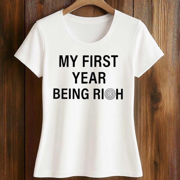Jalen Carter Wears My First Year Being Rich Shirt