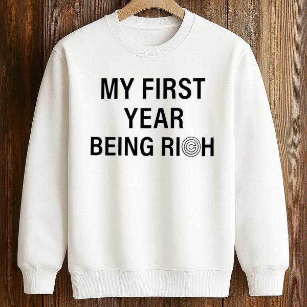 Jalen Carter Wears My First Year Being Rich Shirt