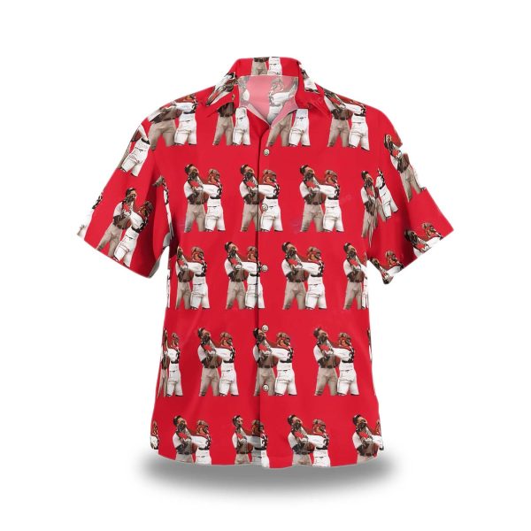 Jason Varitek and Alex Rodriguez Brawl Hawaiian Shirt 2025