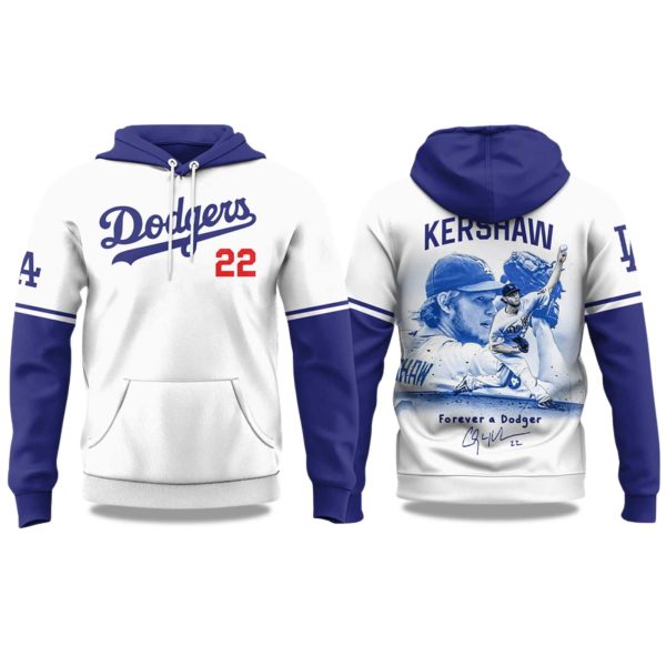 Kershaw Forever A Dodger Signature Hoodie 1
