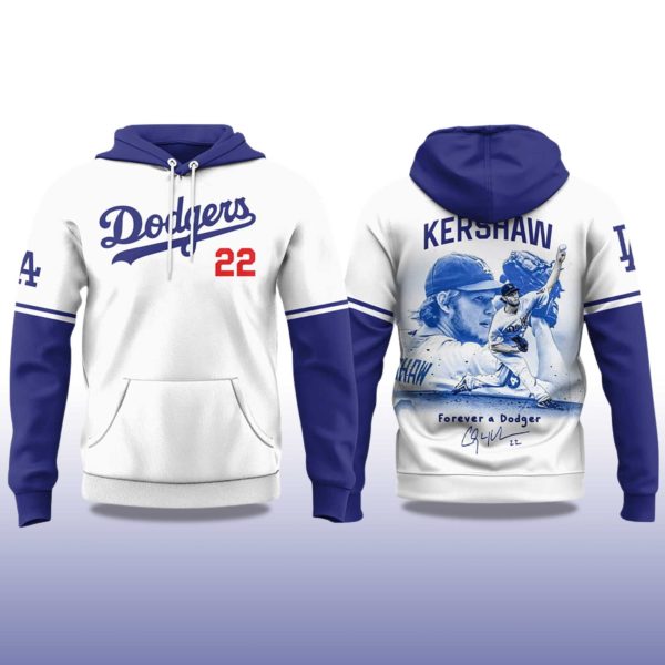 Kershaw Forever A Dodger Signature Hoodie 2