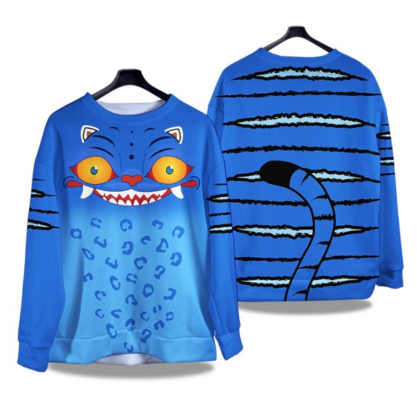 Kpop Demon Hunters Tiger Costume 2025 Sweatshirt