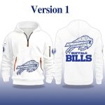 Buffalo Bills Rivalries Cold Front Quarter Zip Hoodie 2025