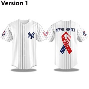 Yankees Never Forget 2025 Jersey 1