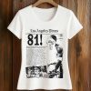 Lamar Jackson wears Kobe Bryant Los Angeles Times 81 Points Shirt 2