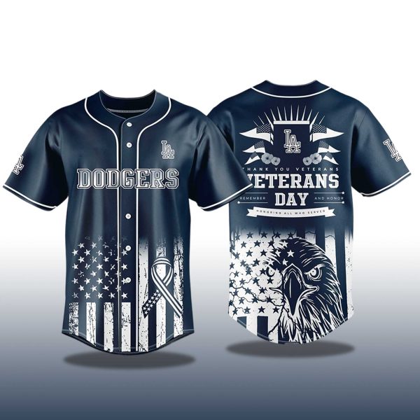 Los Angeles Dodgers Veterans Day Baseball jersey 2025 2