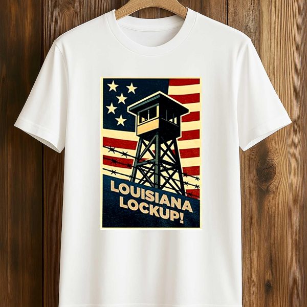Louisiana Lockup T shirt