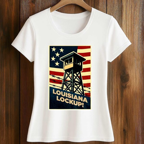 Louisiana Lockup T shirt