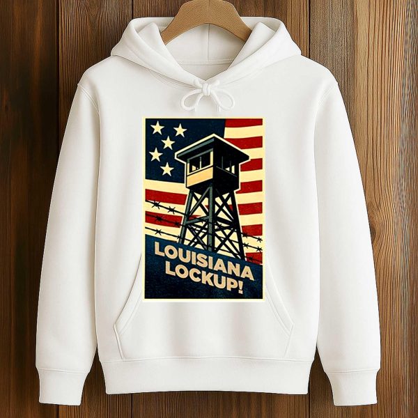 Louisiana Lockup T shirt