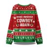 Make America Cowboy Again Ugly Christmas Sweater 2