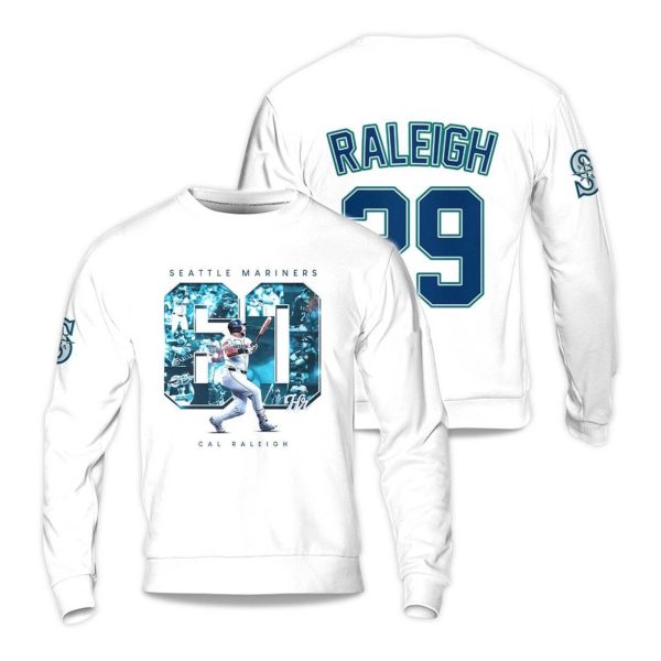 Mariners Cal Raleigh 60 Home Runs Shirt