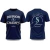 Mariners Division Champs West Sea Us Rise 2025 T Shirt 1