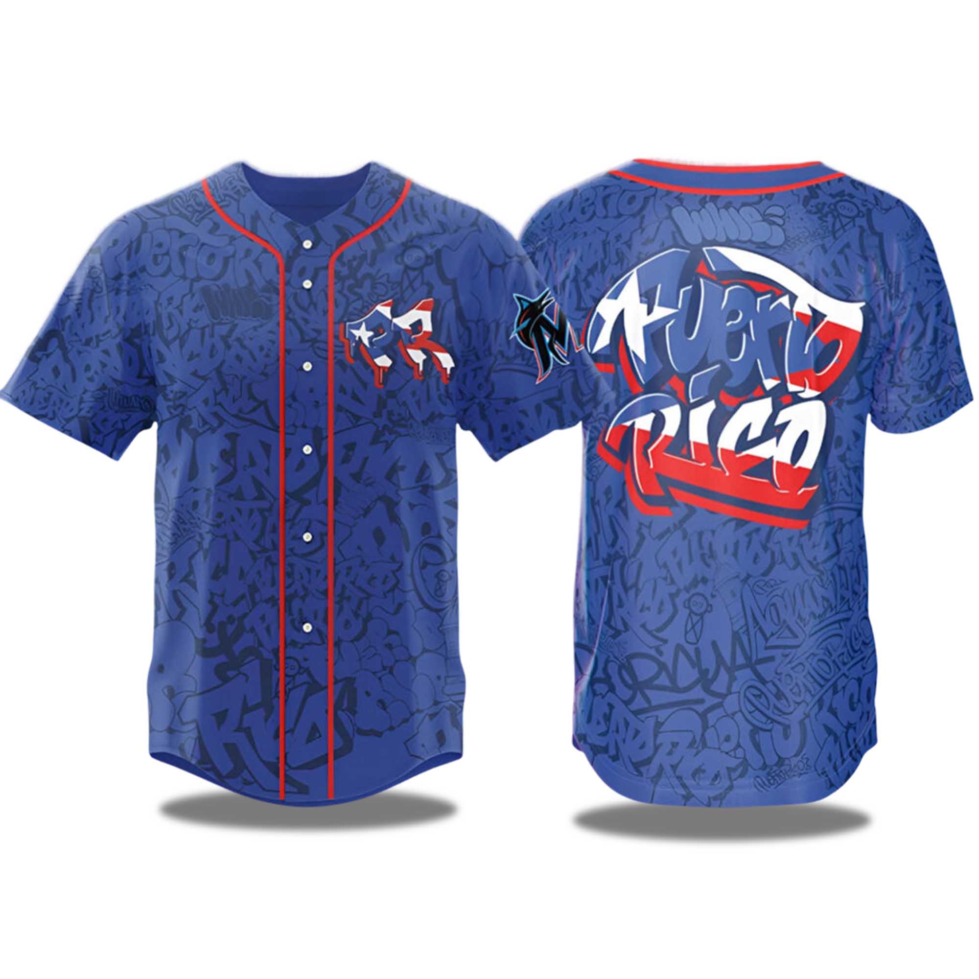 Marlins Puerto Rican Heritage Pride 2025 Jersey 