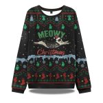 Meowy Christmas Adventure Ugly Christmas Sweater