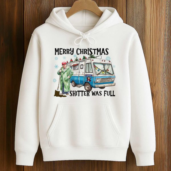 Merry Christmas Shitter Was Full Shirt 4