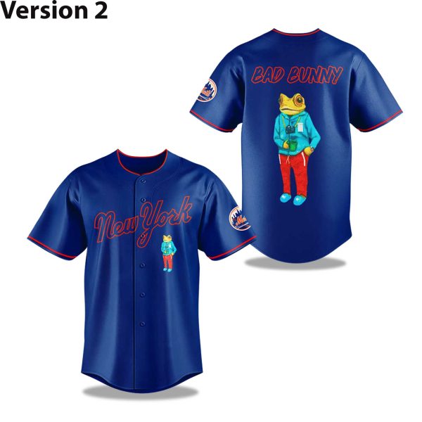 Mets Bad Bunny Baseball Jersey 2025
