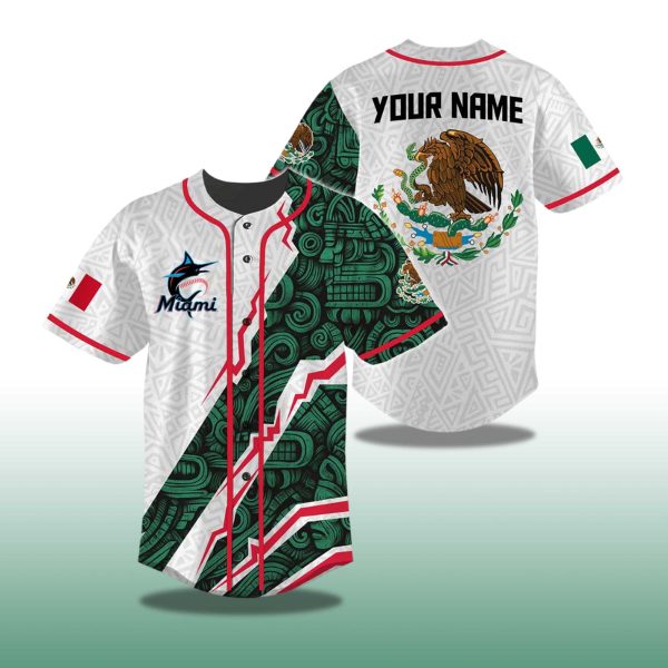 Mexican Heritage Celebration Miami Marlins 2025 Jersey 2