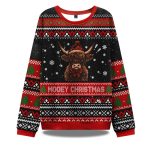 Mooey Christmas Ugly Sweater
