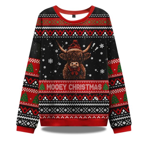 Mooey Christmas Ugly Sweater 1