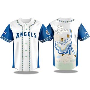 Angels Salvadoran Heritage Night 2025 Jersey 1