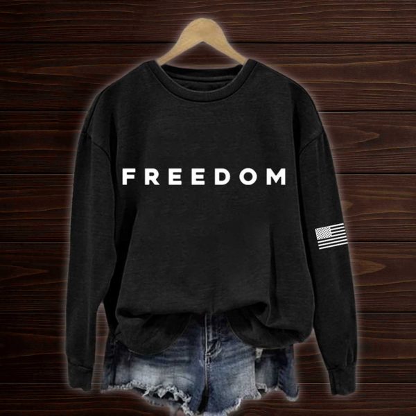 Charlie Kirk Freedom America SweatShirt