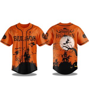 Blue Jays Happy Halloween Trick Or Treat 2025 Jersey 1