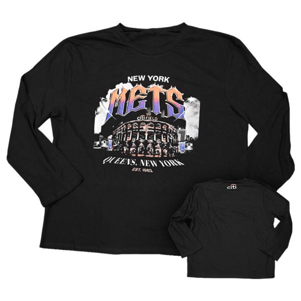 New York Mets Long Sleeve T shirt 2025 Giveaway