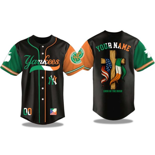 New York Yankees Irish Heritage Night 2025 Jersey 1
