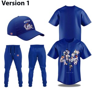 Chicago Cubs Legend Anthony Rizzo Thank You For Memories 2025 Jersey 1